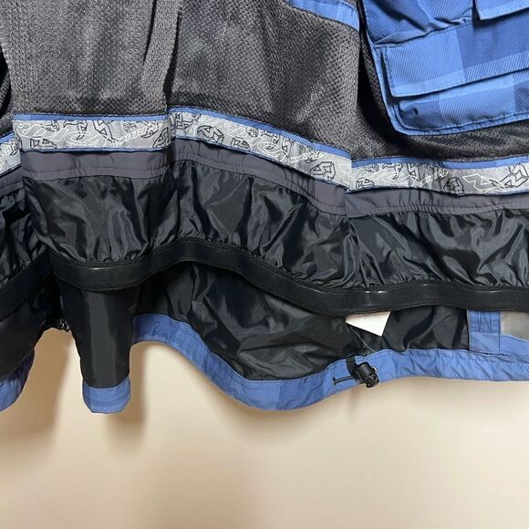 Nordica Italy Mens Blue Check Alpine Waterproof Ski Jacket Sz S/M Runs Large - Picture 8 of 11